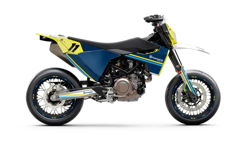 Husqvarna 701 GRAFIIKAT - "Duoline" (Husqvarna Sininen)