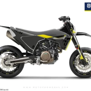 Husqvarna 701 GRAFIIKAT - "Ghost" (Harmaa/Musta)