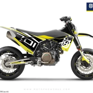 Husqvarna 701 GRAFIIKAT - "MarkSeven" (Keltainen)