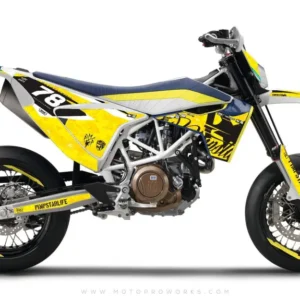 Husqvarna 701 GRAFIIKAT - "MARPAT" (keltainen)