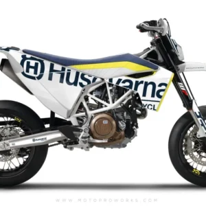 Husqvarna 701 GRAFIIKAT - "STATEMENT" (White)