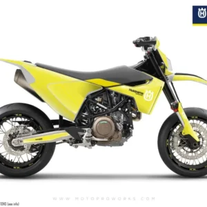Husqvarna 701 GRAFIIKAT - "Topography" (Keltainen)