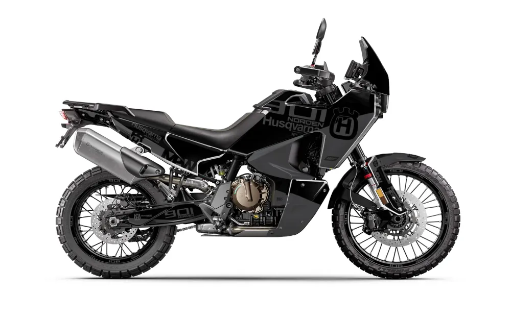 HUSQVARNA Norden 901 GRAFIIKAT - "NineOhTwo" (Musta)