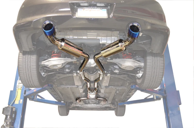 Injen 08-13 Infiniti G37 V6 3.7L RWD Coupe Only 76mm Stainless Steel Exhaust w/ Titanium Tips