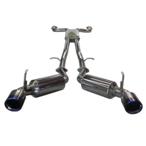 Injen 09-20 Nissan 370Z Dual 60mm SS Cat-Back Exhaust w/ Built Resonated X-Pipe