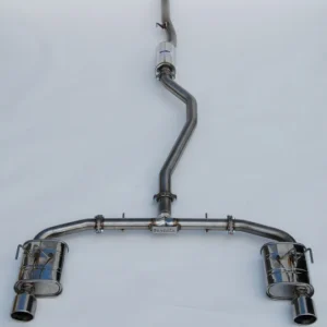 Invidia 2022+ Honda Civic Si (1.5T) 70mm Q300 Cat Back Exhaust - Rolled SS Tips