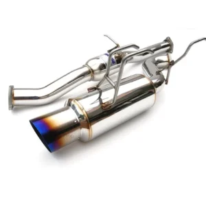 Invidia 08+ WRX Hatch / 08 STi 76mm RACING Titanium Tip Cat-back Exhaust