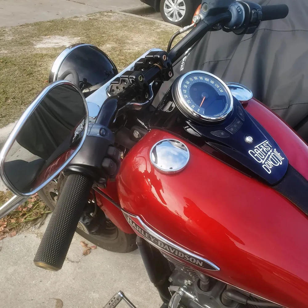 Joker Machine Dual Aluminium Pullback ohjaustangon nostimet musta