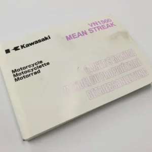Kawasaki VN 1500 Mean Streak VN50T [2005] - Käyttöohjeet Kuljettajan käsikirja Käyttöopas