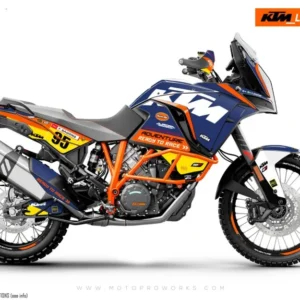 KTM 1290 Super Adventure 2017-2020 GRAFIIKAT - "Waypointer" (Dawn)