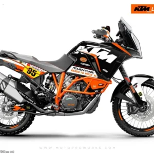 KTM 1290 Super Adventure 2017-2020 GRAFIIKAT - "Waypointer" (Night)