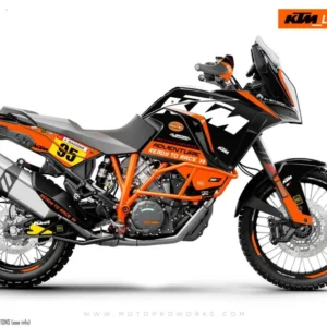 KTM 1290 Super Adventure 2017-2020 GRAFIIKAT - "Waypointer" (Midnight)