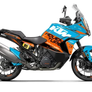 KTM 1290 Super Adventure 2021-2024 GRAFIIKAT - "Waypointer" (Ocean)