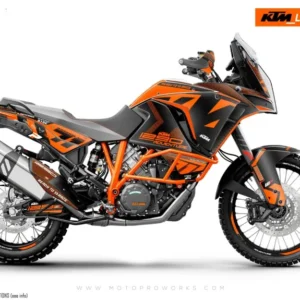 KTM 1290 Super Adventure GRAFIIKAT - "Rasorblade" (Oranssi)