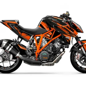 KTM 1290 Super Duke R 2014-2019 GRAFIIKAT - "Nebula" (Oranssi)