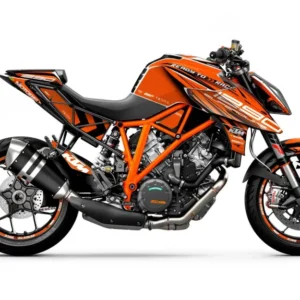 KTM 1290 Super Duke R 2014-2019 GRAFIIKAT - "Vortex" (Oranssi)
