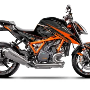 KTM 1290 Super Duke R 2020-2023 GRAFIIKAT - "Torque" (Musta/Oranssi)