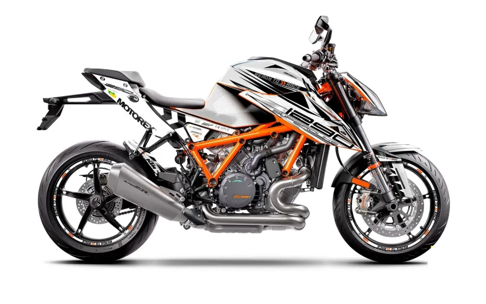 KTM 1290 Super Duke R 2020-2023 - "Vortex" (Valkoinen)