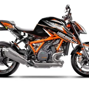 KTM 1290 Super Duke R 2020-2023 - "Vortex" (Musta/Oranssi)