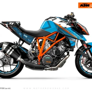 KTM 1290 Super Duke R GRAFIIKAT - "Rasorblade" (Blue)