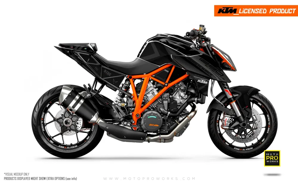 KTM 1290 Super Duke R GRAFIIKAT - "Rasorblade" (Stealth)