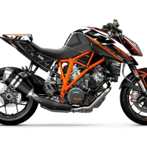 KTM 1290 Super Duke R GRAFIIKAT - "Rasorblade" (Black/Orange)