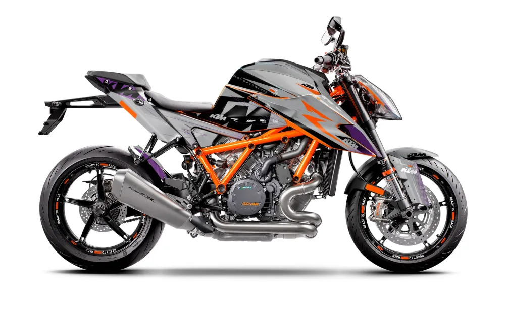 KTM 1290 Super Duke R Grafiikat - "Revel" (Chalk)
