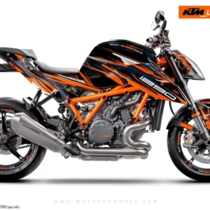 KTM 1290 Super Duke R GRAFIIKAT - "Ripple" (Oranssi)