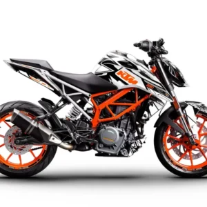KTM 200 Duke GRAFIIKAT - "Pulse" (Musta/Valkoinen)