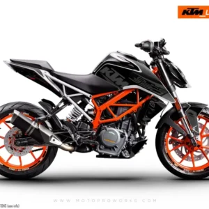 KTM 250 Duke GRAFIIKAT - "Torque" (Musta)