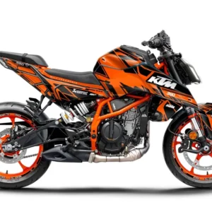 KTM 390 Duke GRAFIIKAT - "Pulse" (Oranssi)