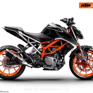 KTM 390 Duke GRAFIIKAT - "Rasorblade" (Stealth)