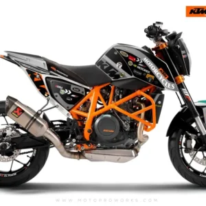 KTM 690 Duke GRAFIIKAT - "Regera" (Grey)