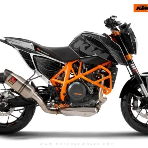 KTM 690 Duke GRAFIIKAT - "Topography" (Black)