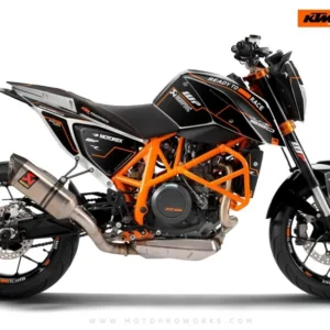 KTM 690 Duke GRAFIIKAT - "Vessel" (Black/Orange)