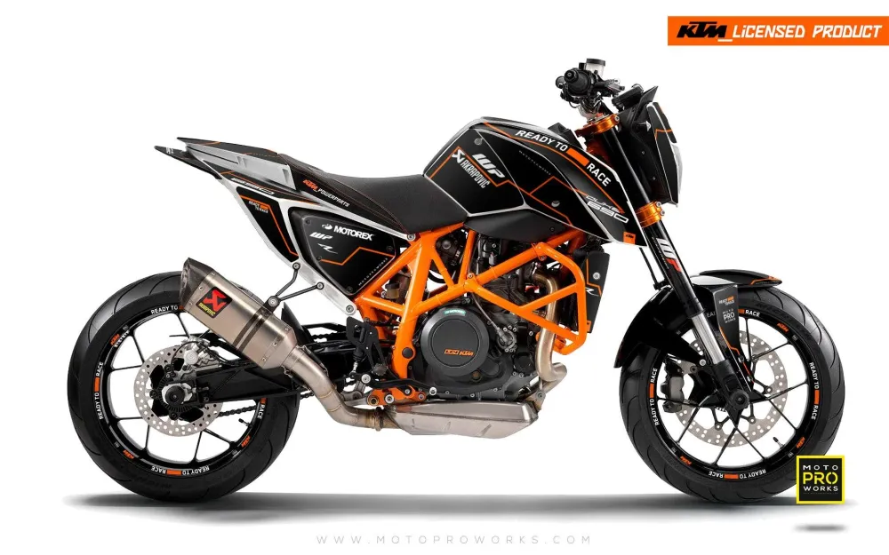 KTM 690 Duke GRAFIIKAT - "Vessel" (Black/Orange)