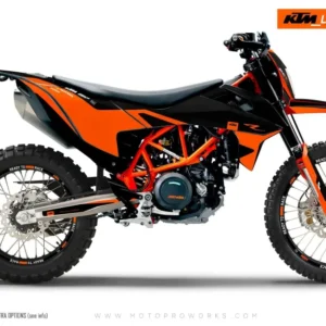 KTM 690 Enduro GRAFIIKAT - "Carera" (Oranssi)