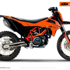 KTM 690 Enduro GRAFIIKAT - "Fade" (Oranssi)