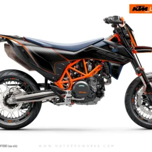 KTM 690 Enduro GRAFIIKAT - "Fuel" (Musta)