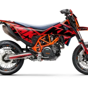 KTM 690 Enduro GRAFIIKAT - "Kickdrift" (Punainen)