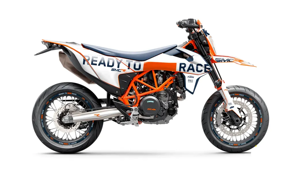 KTM 690 Enduro GRAFIIKAT - "Ready To Race 2.0" (Valkoinen)