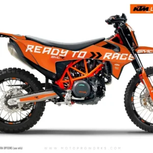 KTM 690 Enduro GRAFIIKAT - "Ready2Race" (Oranssi)