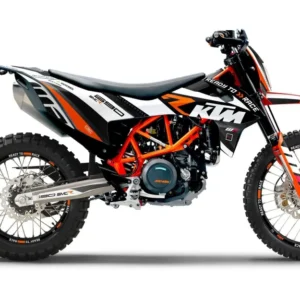 KTM 690 Enduro GRAFIIKAT - "RR-Tech" (Valkoinen)