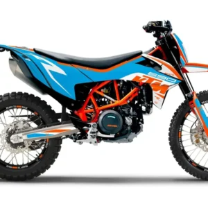 KTM 690 Enduro R GRAFIIKAT - "Torque" (Valkoinen/Sininen/Oranssi)