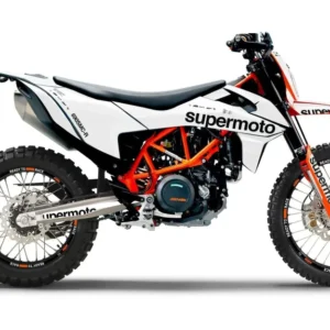 KTM 690 Enduro GRAFIIKAT - "Type" (Valkoinen)