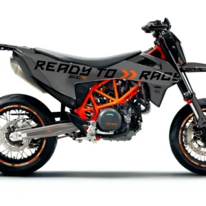 KTM 690 SMC-R GRAFIIKAT - "Ready2Race" (Harmaa)