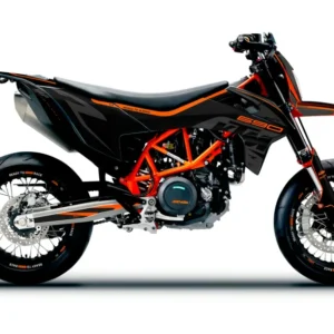 KTM 690 SMC-R GRAFIIKAT - "Torque" (Solid/Harmaa/Musta)