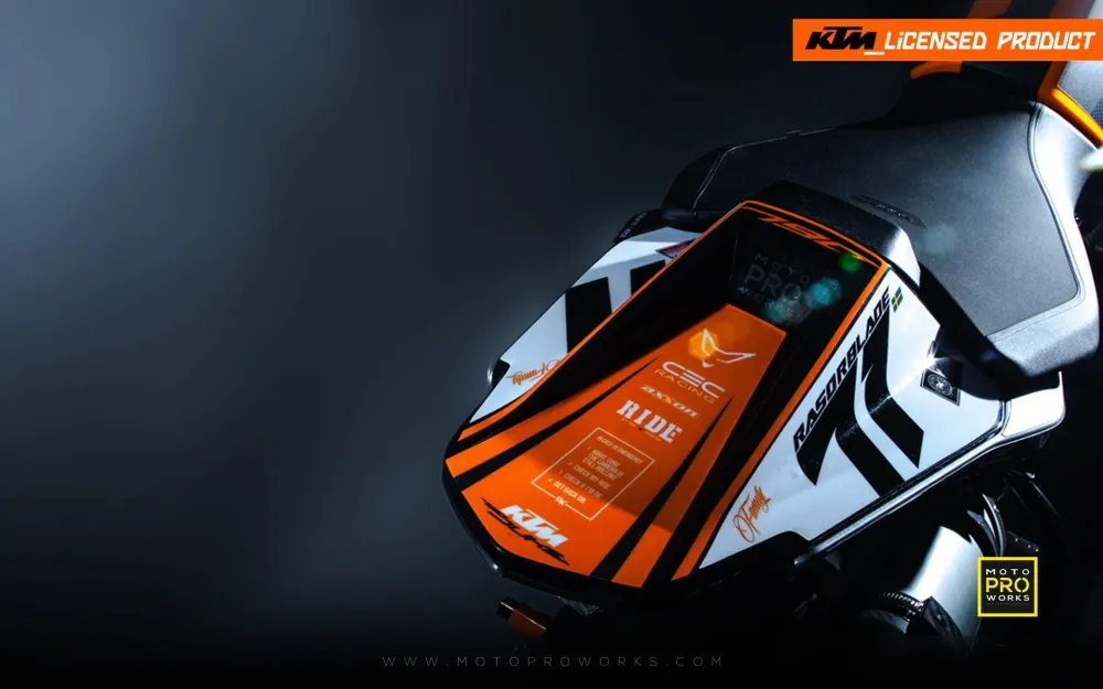 KTM 790 Duke GRAFIIKAT - "Rasorblade" (Black/Orange)