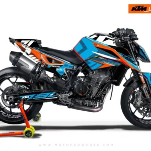 KTM 790 Duke GRAFIIKAT - "Rasorblade" (Blue)