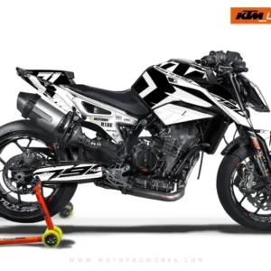 KTM 790 Duke GRAFIIKAT - "Rasorblade" (White)
